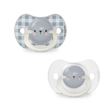 SX pro day/night bear 0-6 months soother pack